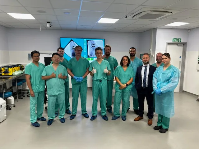 World’s first total talar total ankle replacement